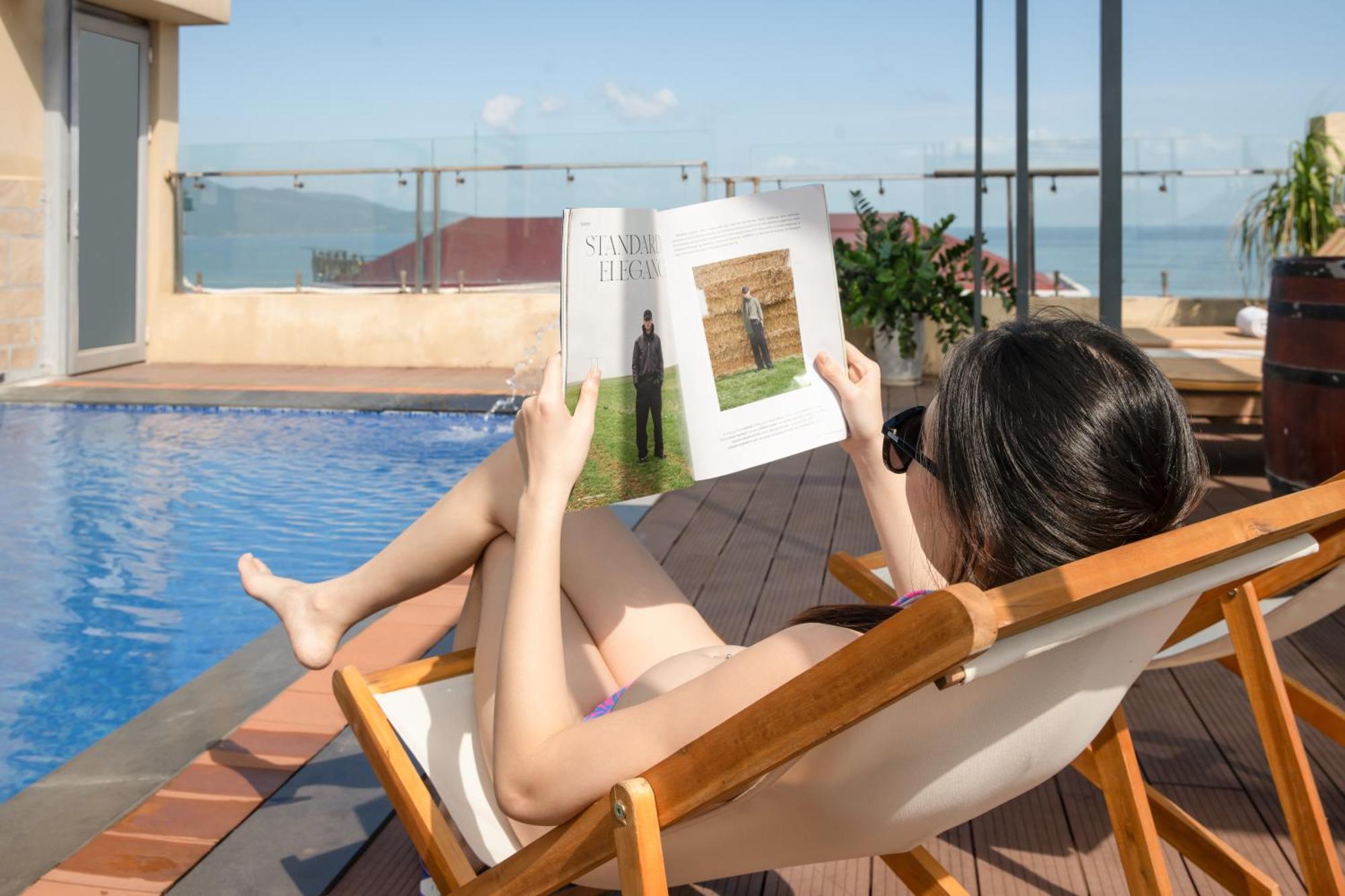 Richico Garden Beach Hotel Da Nang Exteriör bild